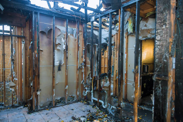 Professional Smoke Damage Restoration technician working in Missouri City, TX
